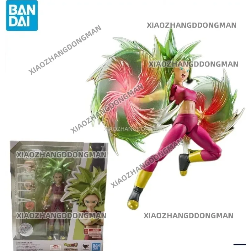 Original BANDAI S.H.Figuarts SHF Dragon Ball Super Saiyan Kefla Bandai Anime modelo juguete figura de acción colección de regalo en Stock