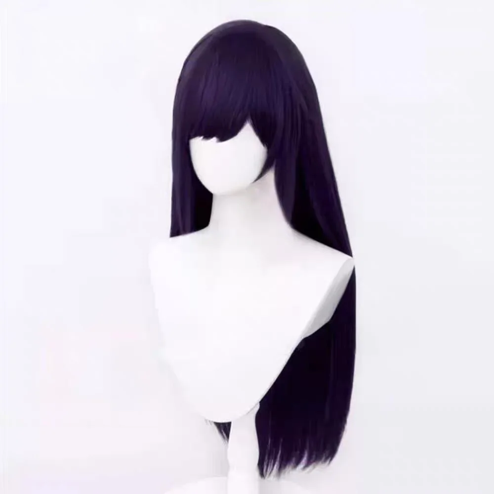 HAIRJOY Synthetic Hair Wig Yamashiro Ren Cosplay Wig Purple Black Long Straight Cosplay Wig