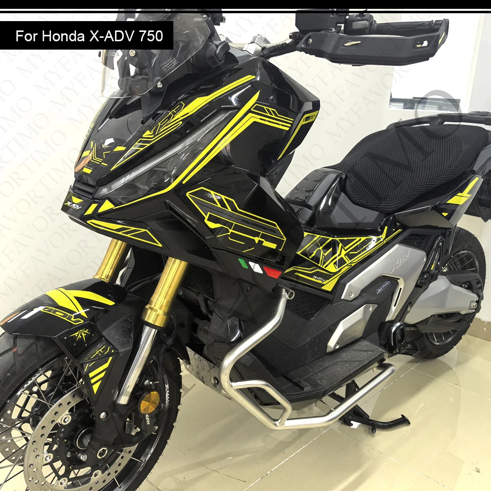 For Honda X-ADV 750 XADV X ADV 750 Adventure 2025 Motorcycle body Sticker Anti-Scratch PVC Sticker protector kit
