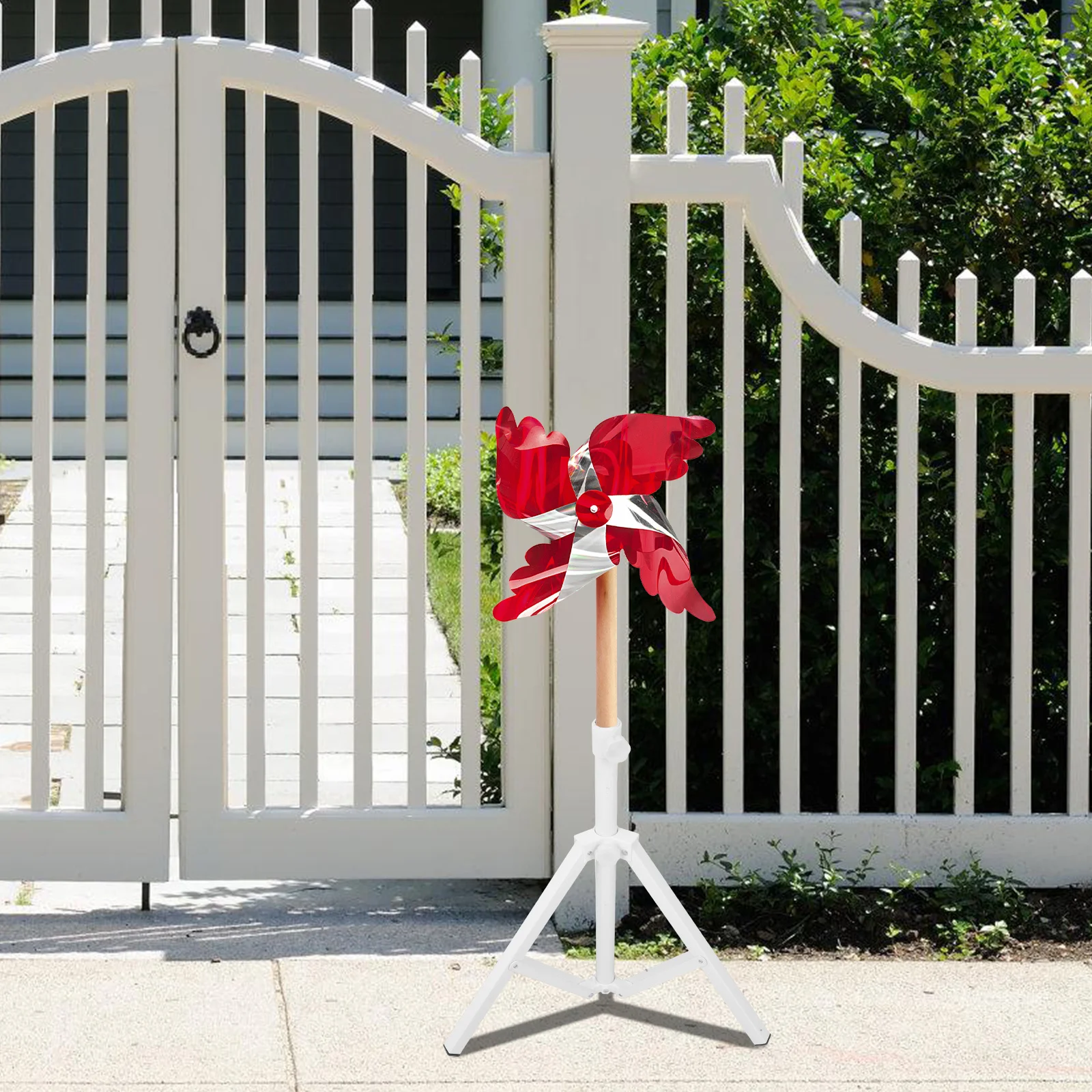 

Windmill Base Tripod Outdoor Stable Heavy Duty Support Garden Patio Windmill Stand Weather Vane Umbrella Holder