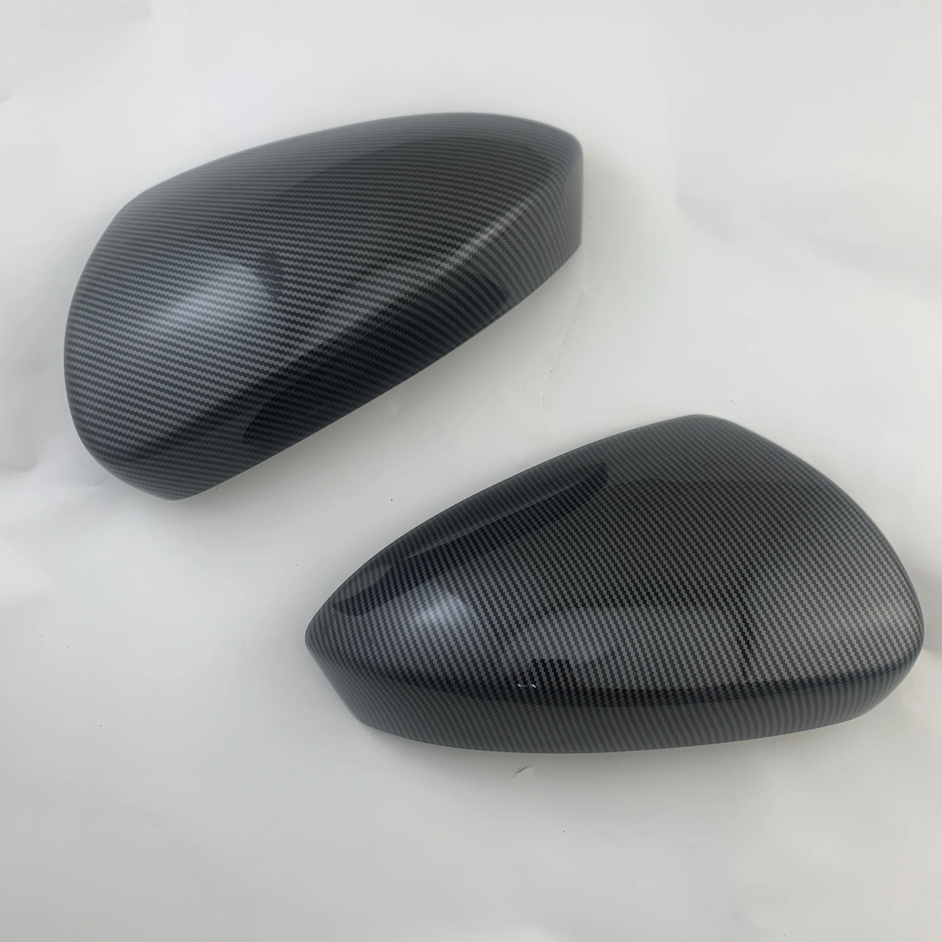 2PCS Carbon Rearview Car Accessories Plated Side Mirror Cover Trim Paste Style For Toyota Rush 2019 2020 2021 2022 2023