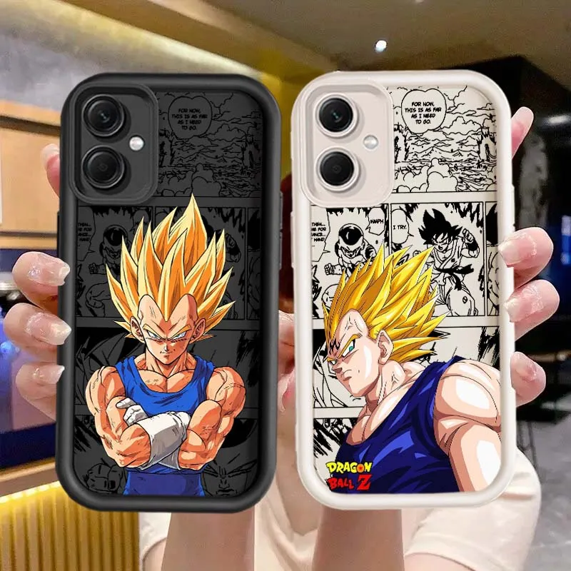 D-دراجون كرات فيغيتا أنيمي ل Redmi ملاحظة 14 13 12 11 13R 12R 12T 11T برو زائد العين سلم جراب هاتف