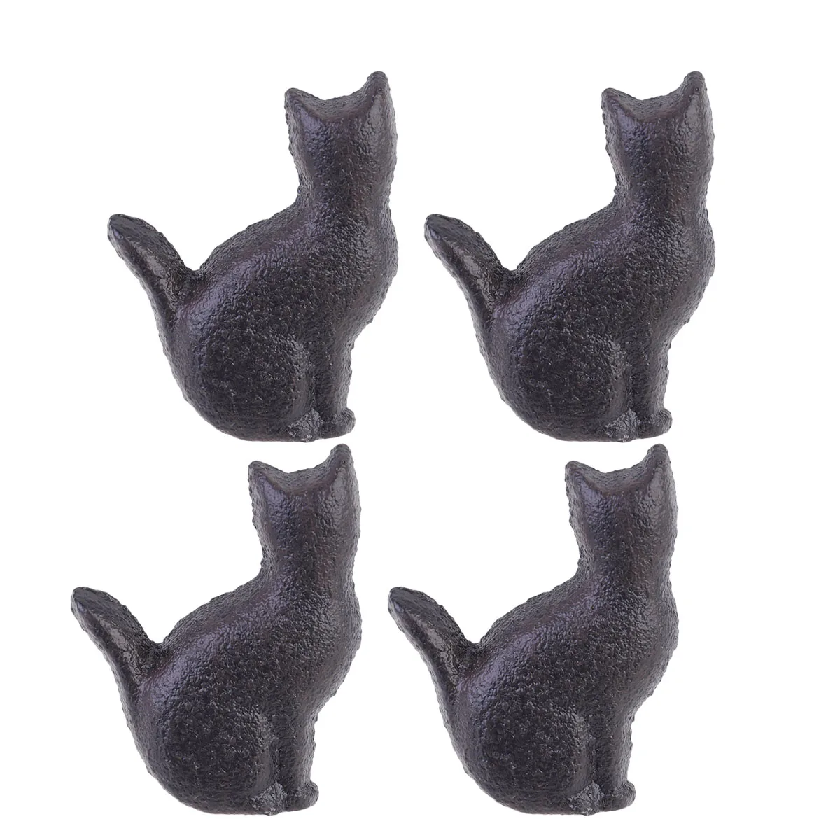 

4 Pcs Cast Iron H les Kitchen Cabinet Knobs Kitchen Cabinet Knobs Cupboard Wardrobe Pull Door Metal Hardware Accessories