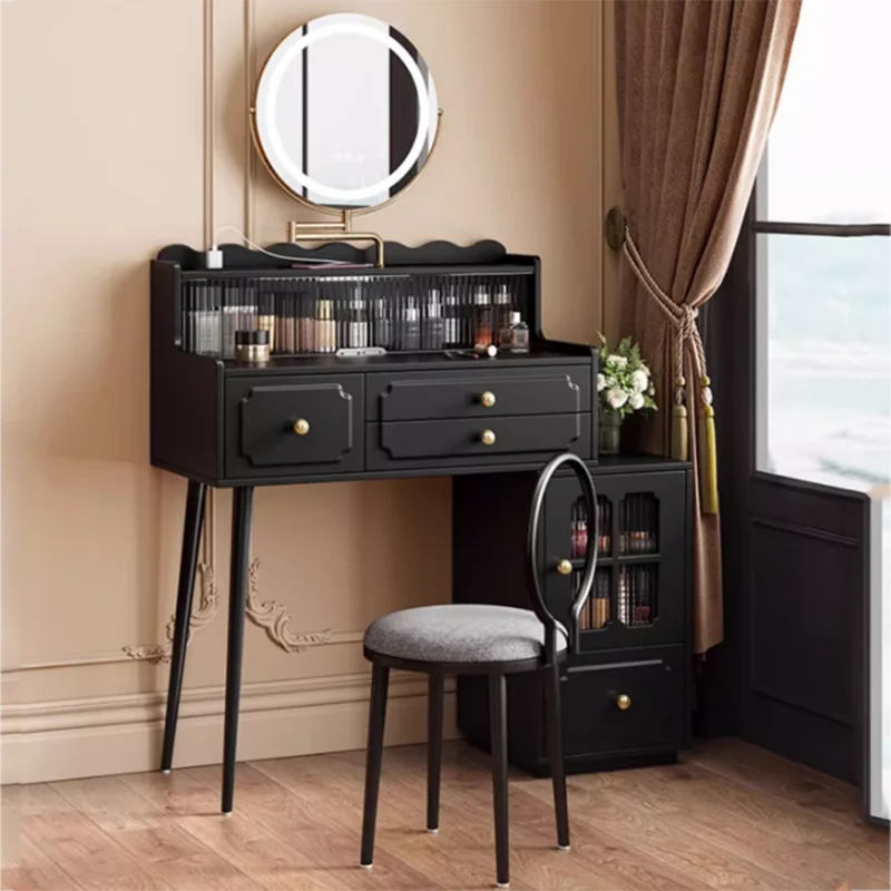 

Makeup Drawers Dressing Table Bedroom Luxury Living Room Dressing Table Mirror Home Small Tocador Para Dormitorio Furniture