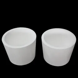 High temperature zirconia gold melting ceramic crucible