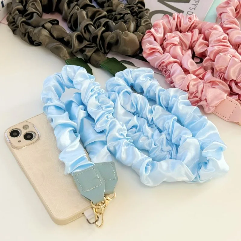 

Premium Crossbody Folded Elastic Mobile Phone Lanyard Bag Pendant