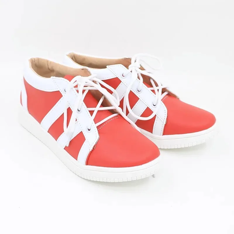 Zapatos de Cosplay de Chucky, juego de rol de película para niños, zapatillas rojas, soporte personalizado basado en imágenes