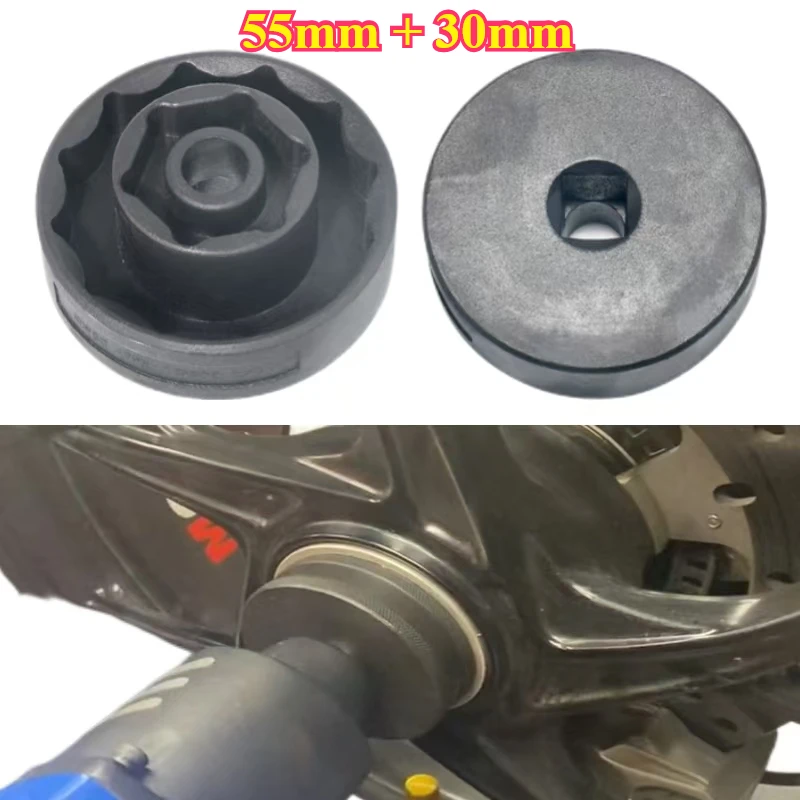 

30mm + 55mm Motorcycle Front and Rear Wheel Nut Removal Socket Tool for Ducati 1098 1198 1199 1299-V4S Multistrada Diavel