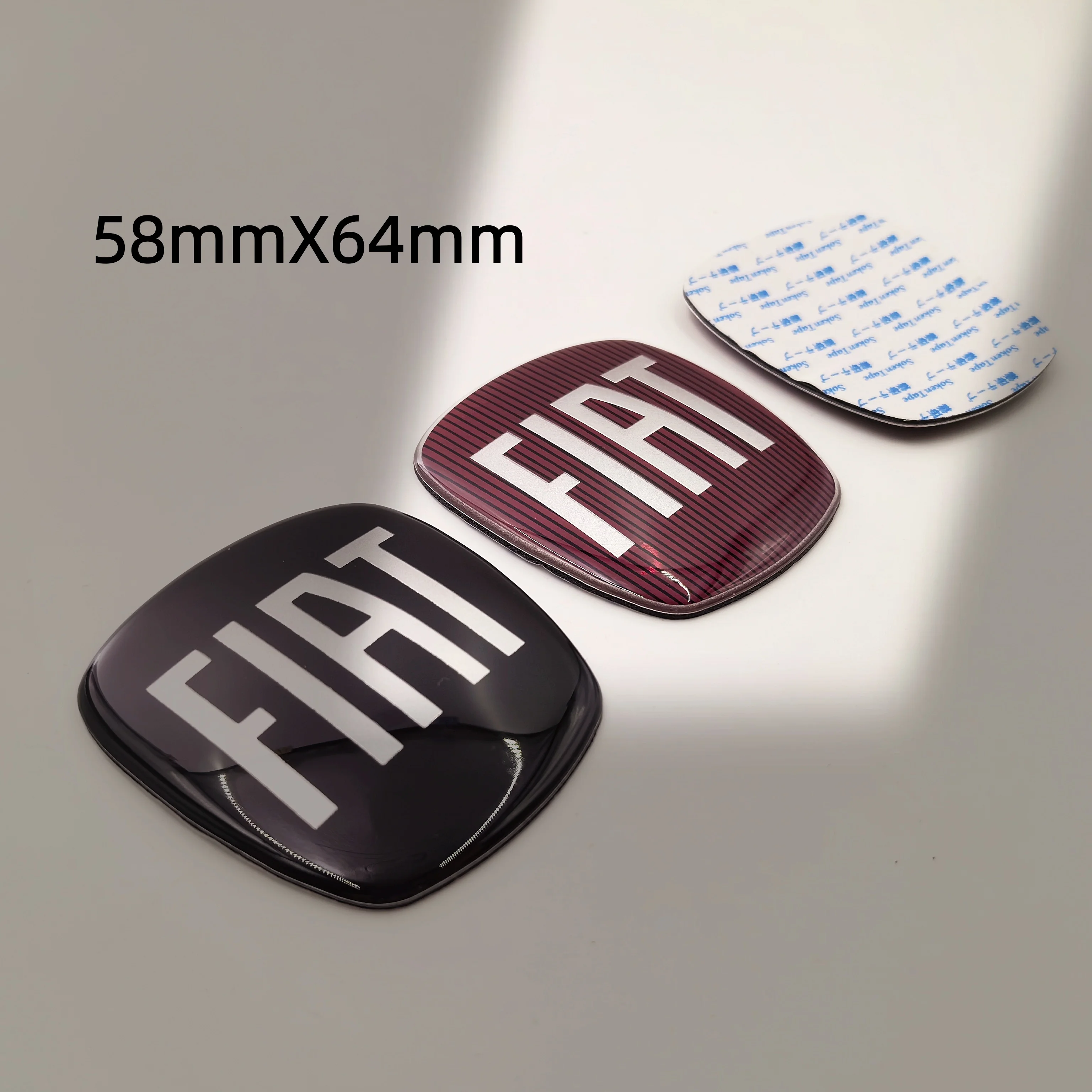 Fiat 500 Auto-Logo Motorhaube Heckklappe Emblem Auto-Frontemblem Motorhauben-Logo Heck-Logo 64/85/90/95/100/120mm – Detail 14