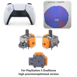 Für PS5 Hall-Effekt-Analog-Joystick V5 PlayStation 5, DualSense, hohe Präzision, optimiert, Anti-Drift, kein Jitter, keine Verzögerung