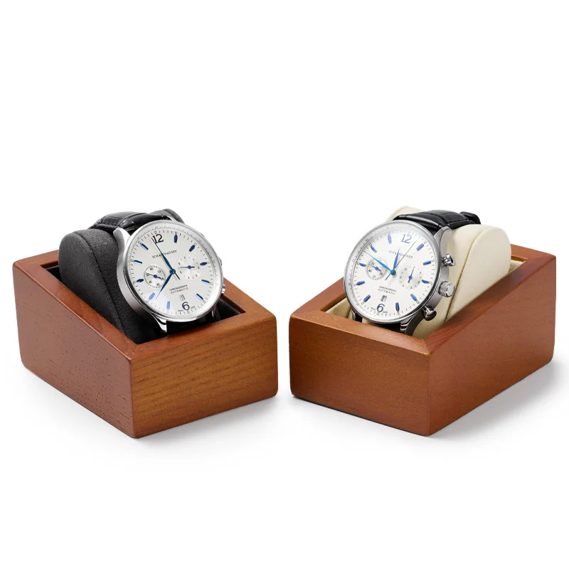 

Solid wood watch storage box display box high-end super fiber watch box portable wristwatch jewelry box watch box