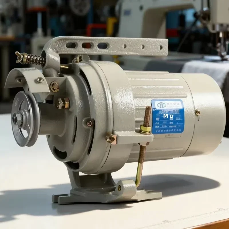 

High Power Industrial Sewing Machine Clutch Motor Energy Saving Electric Motor Single Phase Three Phase for Flat Bed Machines