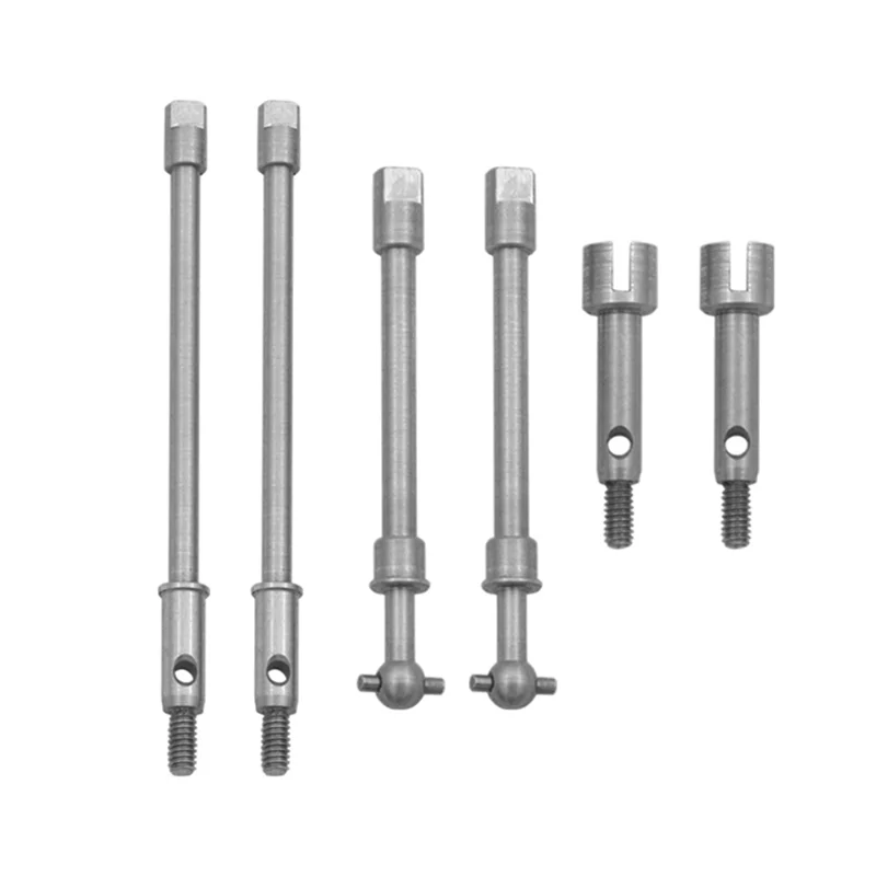 RISE-For Axial Scx24 90081 نموذج اكسسوارات السيارات الأمامي والخلفي محرك التوجيه رمح CVD الكلب العظام كأس المحور الخلفي محرك رمح