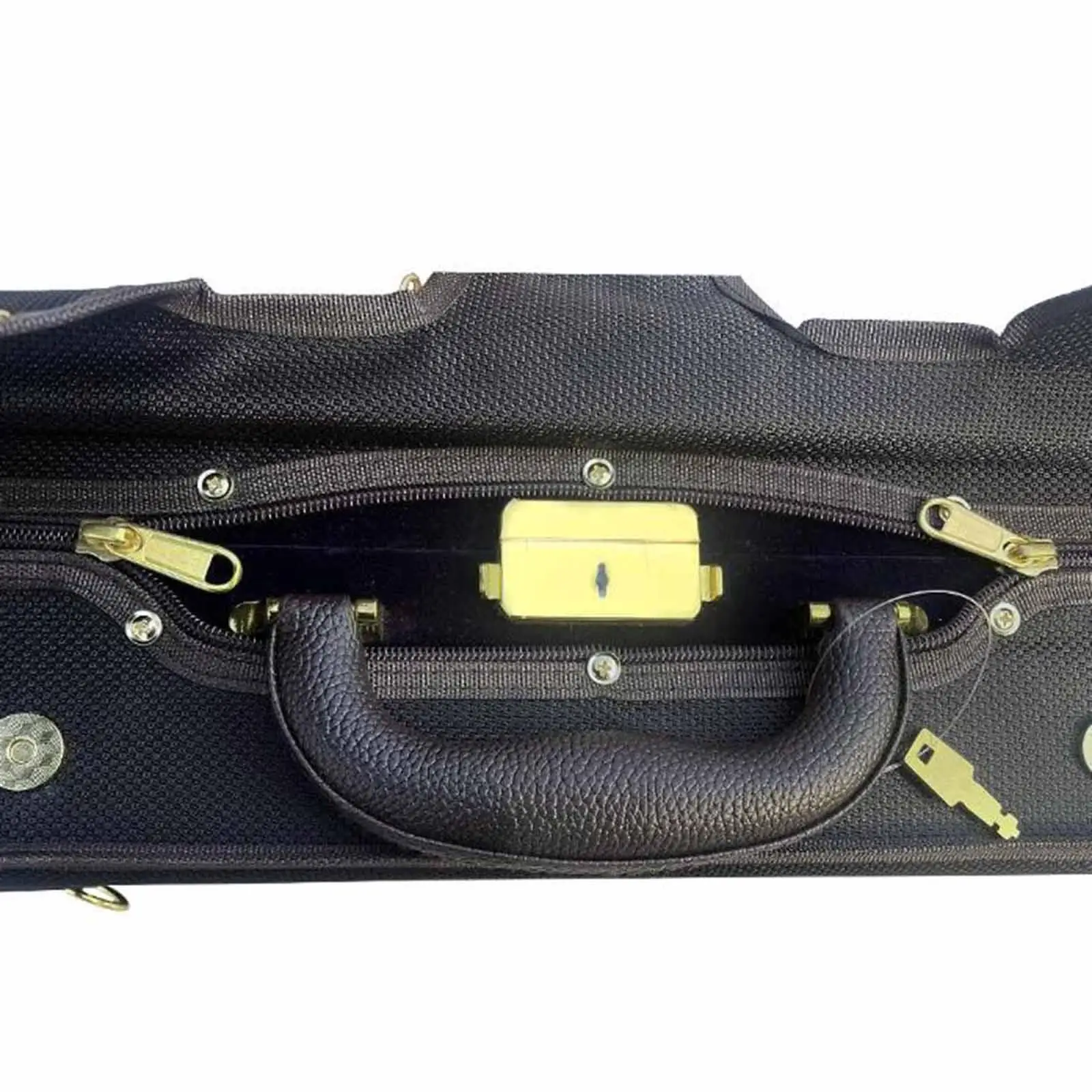 

Двойной футляр для скрипки 4/4 с ремнем, жесткий дорожный рюкзак-кейс из оксфорда с ручкой для переноски для любителей, начинающих музыкантов и энтузиастов