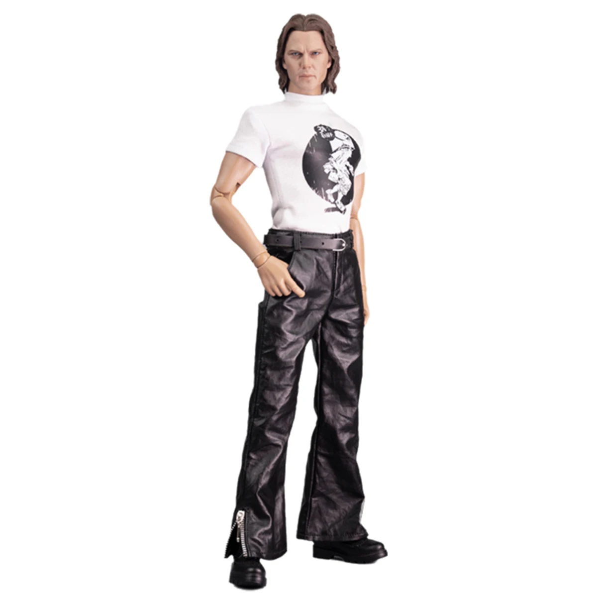 

HiPlay NCCTOYS 1/6 Scale Figure Male Doll Clothes: Flared Leather Pants For Male 12-inch Miniature Collectible CCN6020A