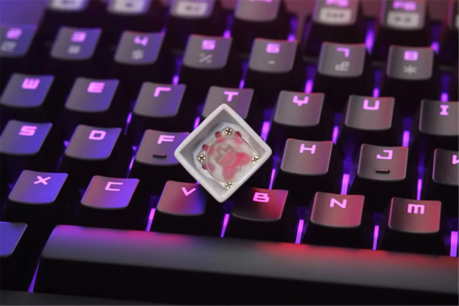 Keystone Artisan Keycaps for Mechanical Keyboard 1 PC 3D Pokeball Game Theme Personality Zinc Aluminum Alloy Metal Custom DIY