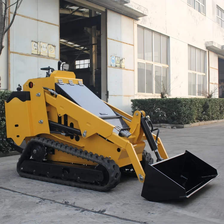 SDLOT Multifunctional Mini Skid Steer Loader Kubota Diesel Engine CE EURO5 Hydraulic Ripper for Farm Hard Soil Breaking