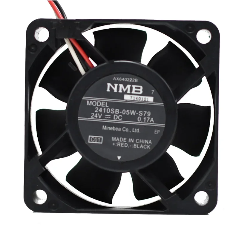 

NMB 08025SS-12N-ET DC 12V 0.21A 80x80x25mm 3-Wire Server Cooling Fan