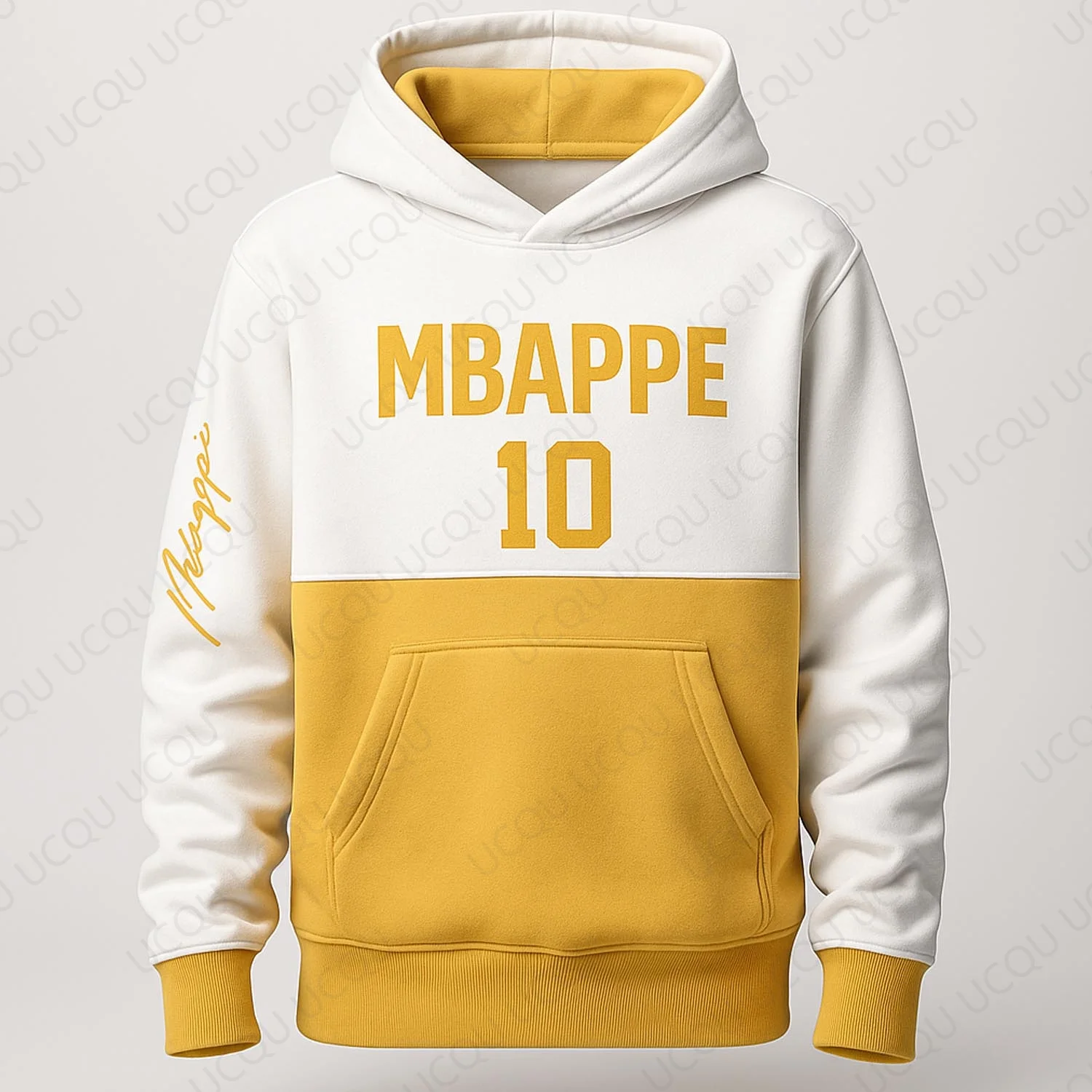 Mbappe 10 الماعز كرة القدم هوديي AI تصميم كلاسيكي اللون كم طويل البلوز لينة الشتاء البلوز العصرية عارضة الساخن بيع