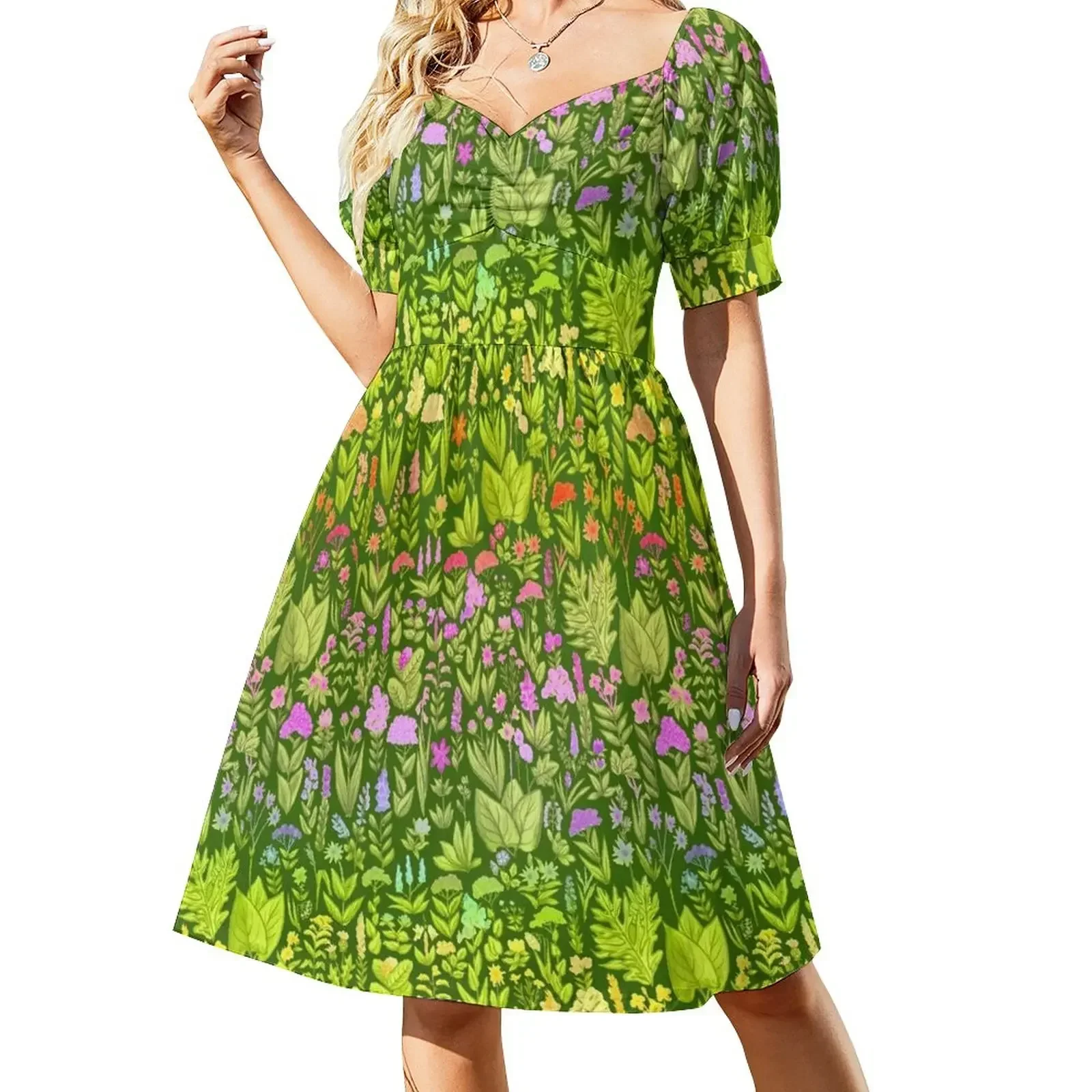 

Queer Pride - Prairie Short-Sleeved Dress women's evening dresses 2025 elegant dresses plus sizes prom dresses Dress