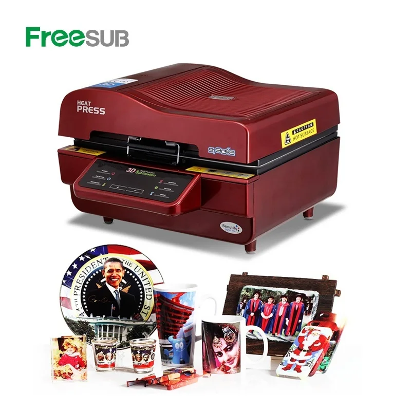 

3D Sublimation Machine mobile phone case printing machine mug heat press machine for plate ST-3042