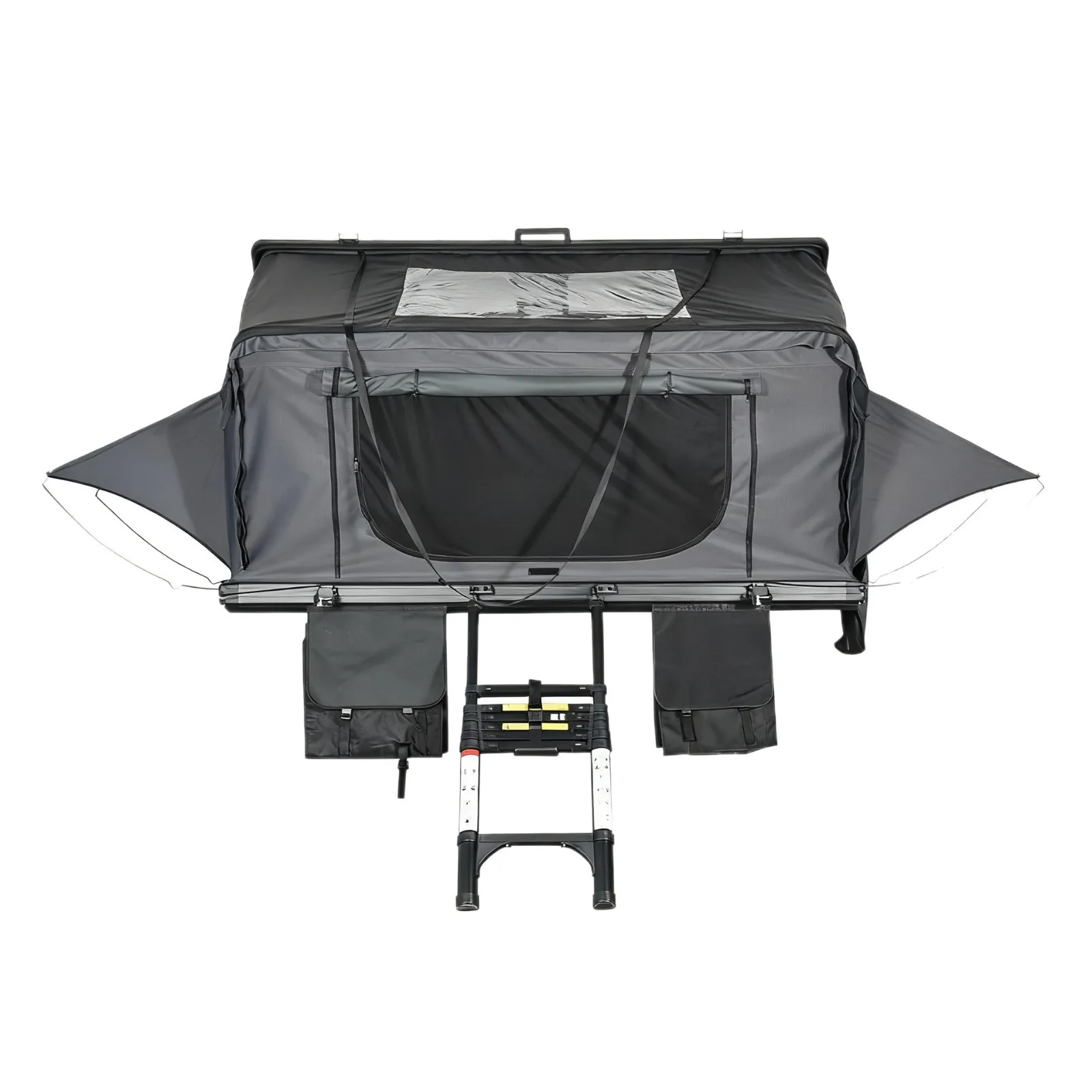 192 Factory Direct Car Roof Hard-Top Roof Tent Outdoor Camping Four-Season Waterproof 3000mm Double Layer Oxford Cloth 5