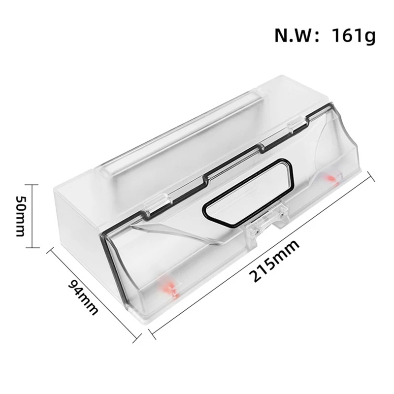 Dust Box Replacement For Xiaomi Dreame Bot D9 D9 Max L10 Pro Trouver Robot LDS Vacuum-Mop Finder Spare Parts image 3