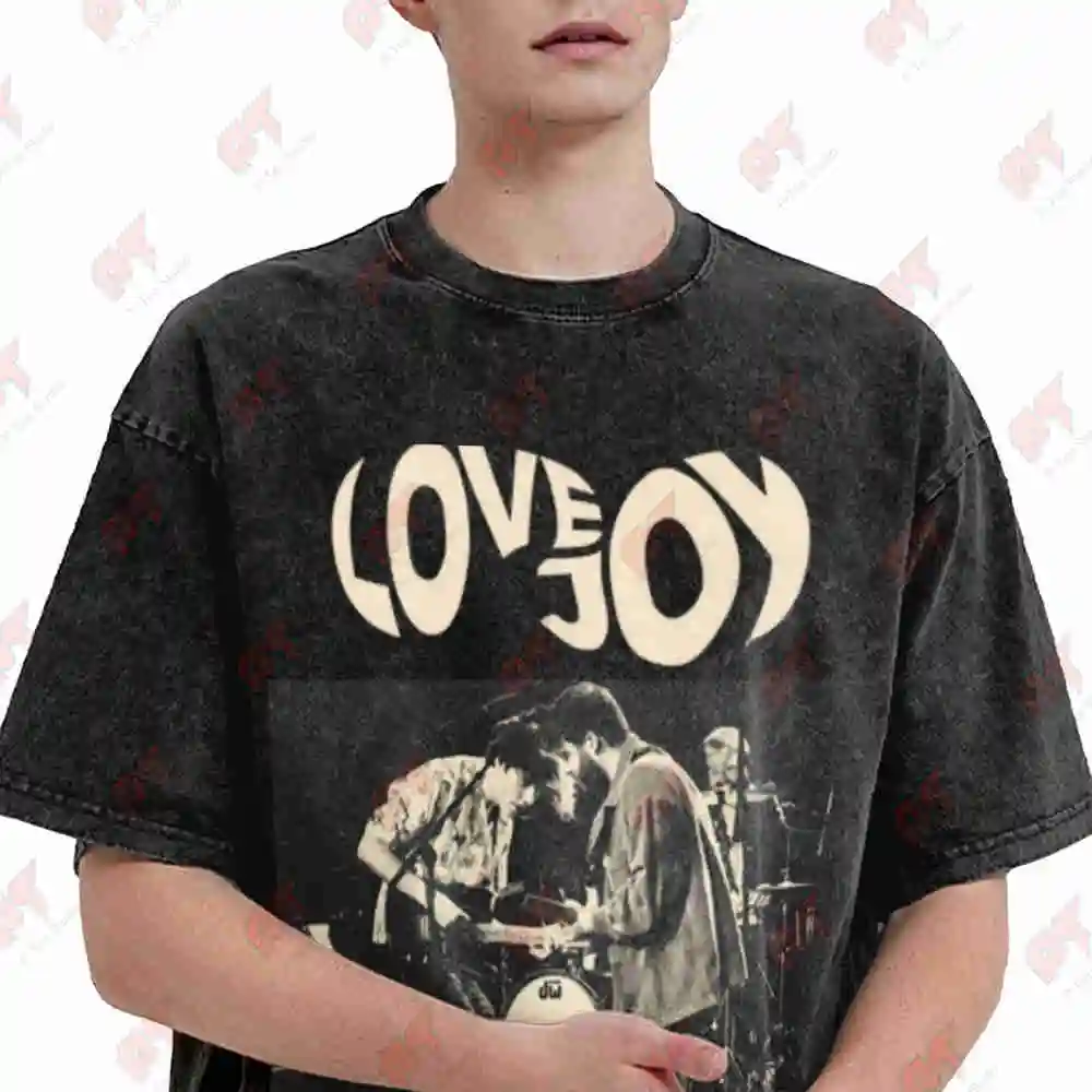 Lovejoy Wake Up It's Over Vintage Washed Tee Pure Cotton T-Shirt