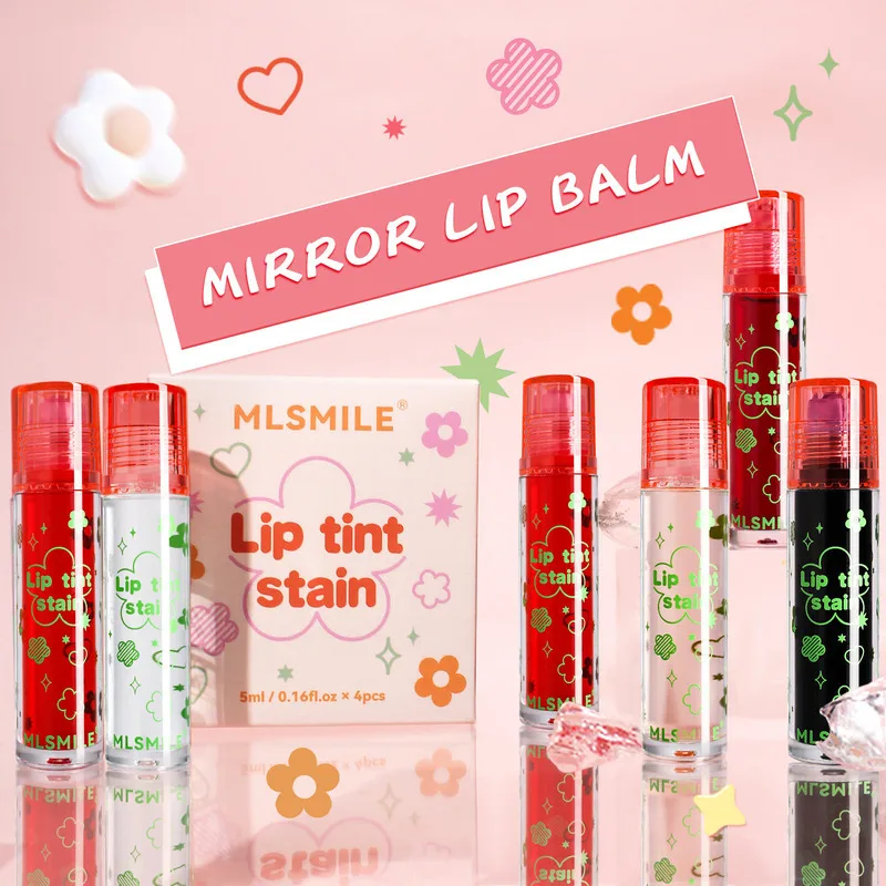 

MLSMILE Makeup Roller Oil + Tint Set Long-Lasting Moisturizing Non-Stick Cup Lipstick Water Lip Gloss