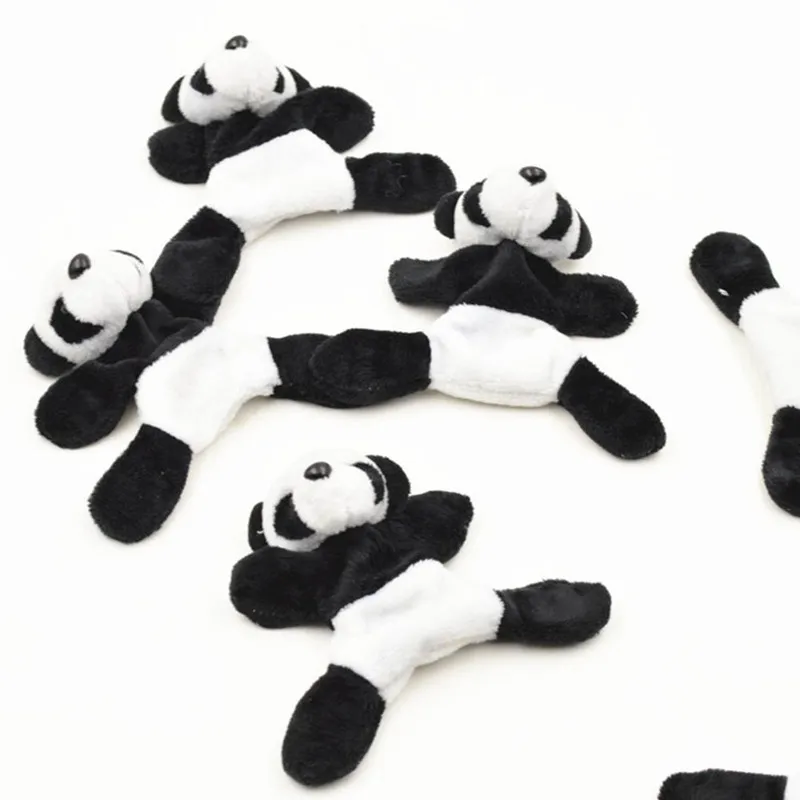 1pc Lovely Soft Plush Panda Refrigerator Magnet Sticker Toys for Children Birthday Toys Cute Refrigerator Stickers Home Decor