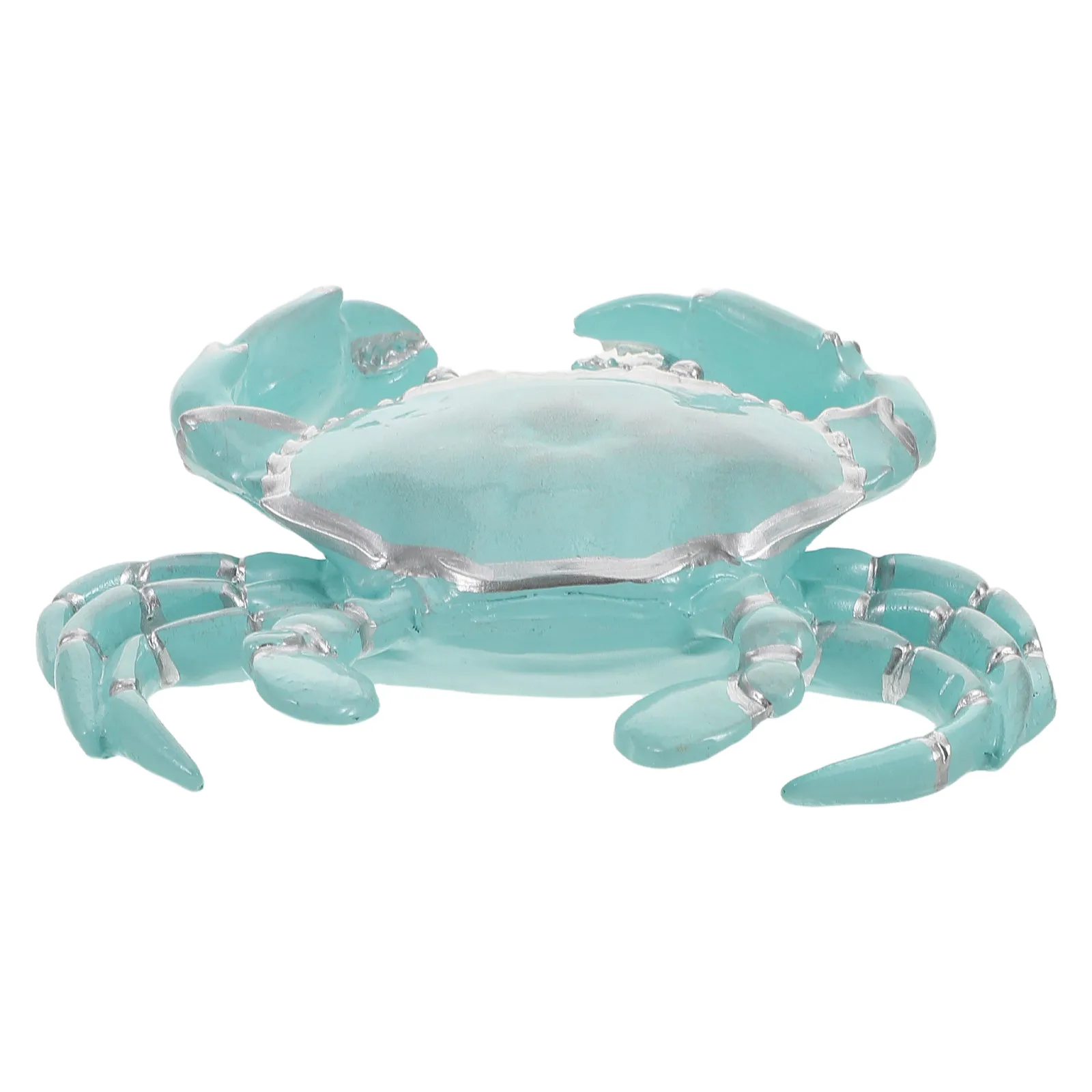Handcrafted Resin Crab Ocean Animals Figure Realistic Marine Simulation Decor for Coastal Themed Spaces Beach Home Office Hotel