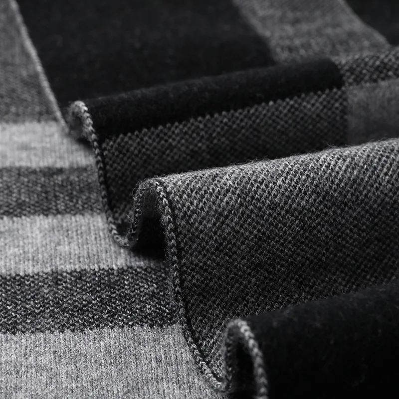 Luxury Scarf Man Winter Warm W - Muffler Men Wool recension och pris