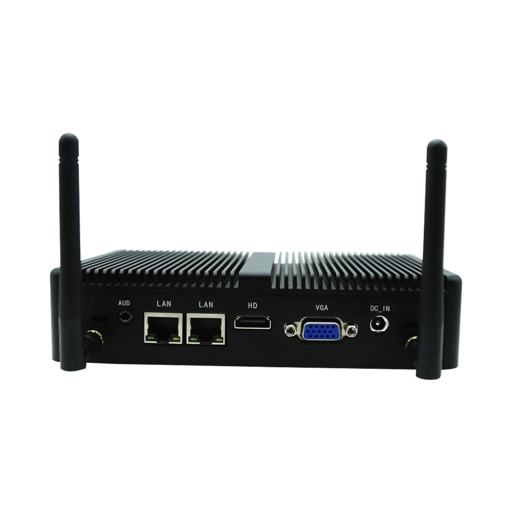 

EGLOBAL Hot M3 Fanless Industrial Mini Pc N5095 CPU with 2RJ45 Giga LAN 2 RS232 COM DDR4 RAM NVME SSD HD VGA LINUX/WIN11 Mini Pc