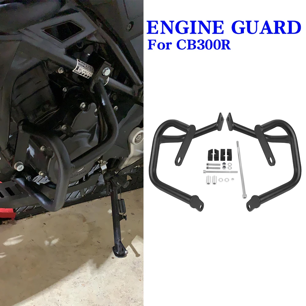 

Для Honda CB300R CB300 R 2018-2025 CB 300R мотоциклетная дорожная защита двигателя, бампер, защита топливного бака, клетка для трюков
