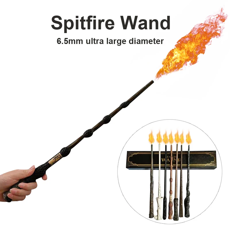 Wizard Magic Wands  Electronic Fire-breathing Wand Fireballs Shootting Wands Creatitive Magic Toys Gifts for Children&Friends