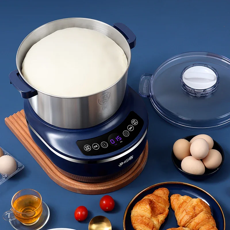 5/7L Electric Dough Maker Machine Flour Mixers Commercial for Home Ferment Bread Kneading Stirring Microcomputer Timing