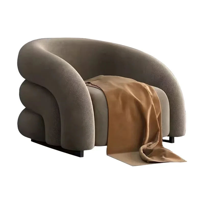 

#qModern high-density foam velvet upholstered recliner