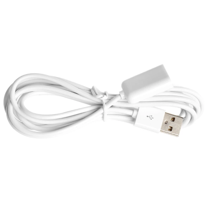 Q1W2 Kabel USB 2.0 męski na żeński Kabel zasilania/danych o długości 2 m do urządzeń zasilanych przez USB