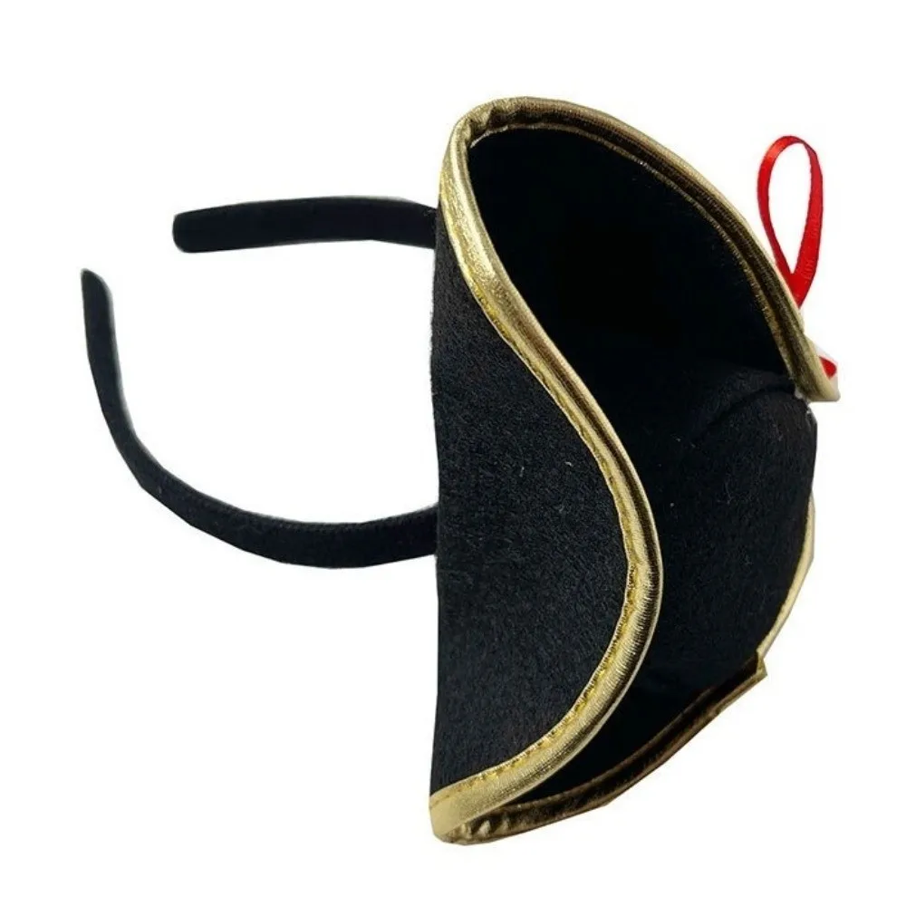 Creative Bow Halloween Headband Role Play Head Wear Pirate Cap Festival Party Hairband Cosplay Headpiece Halloween Festival