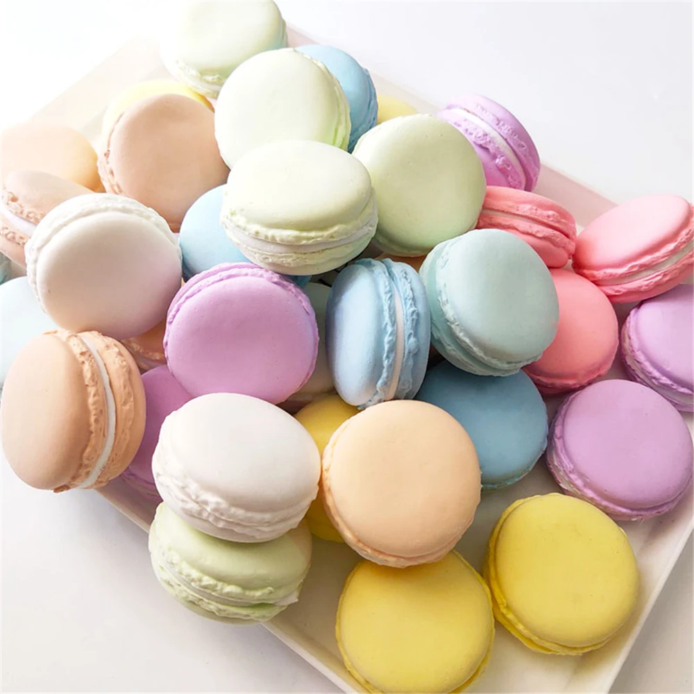 

doughnut artificial sweets simulation food prop store shop wedding decoration Macaron model cake bread simulation donut