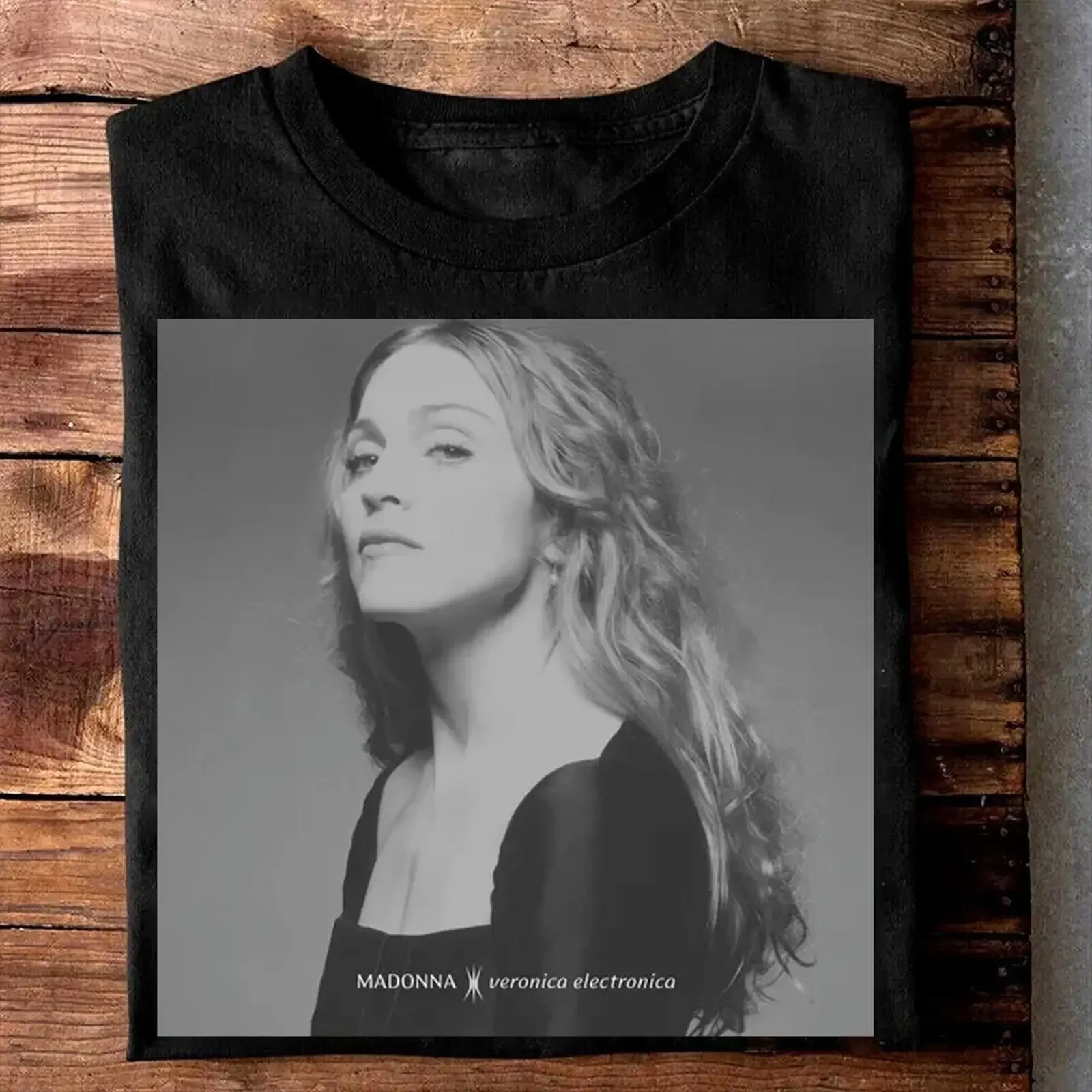 Горячая новинка: Верхняя одежда Hot Veronica Electronica Madonna S 235XL20D1046 в винтажном стиле, с эффектом потертости, для повседневной носки, дизайнерская одежда, уличный стиль