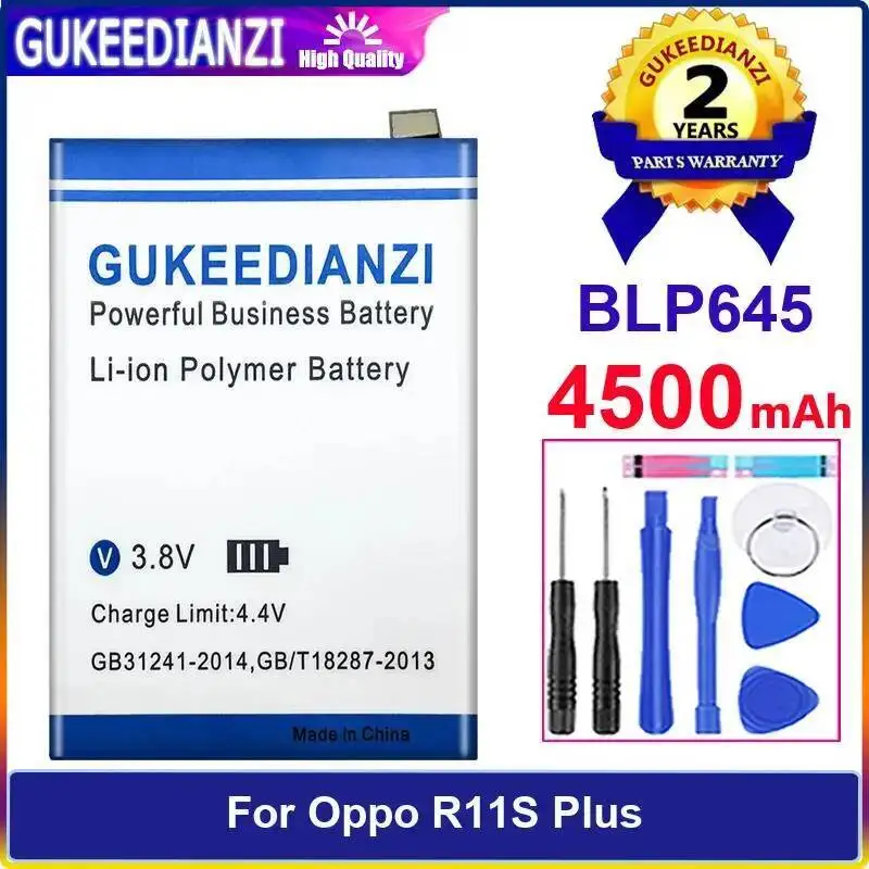

BLP645 Mobile Phone Battery For Oppo R11S Plus Lightweight 4500Mah