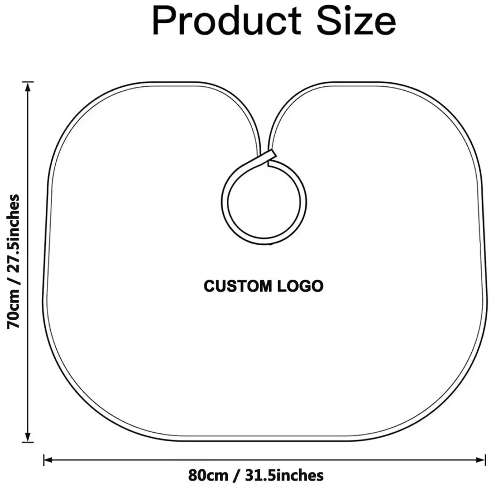 شال قصير لقص الشعر من البوليستر خفيف الوزن لصالونات التجميل الاحترافية والمنزل #5