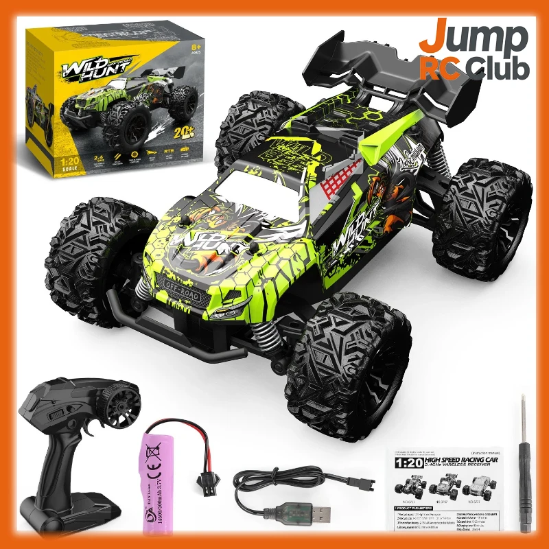 

Радиоуправляемая электрическая внедорожная машинка-краулер 1:20, высокоскоростной дрифт-кар для всех типов местности, универсальная игрушка для детей, для игр на улице, подарок