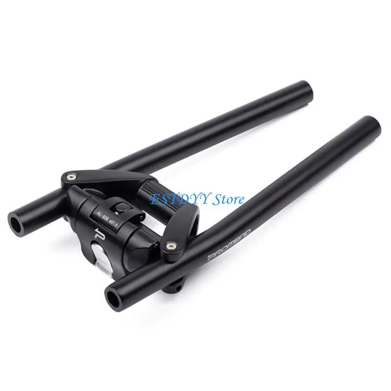 

G6DE Mountain Bike Folding Handlebar Foldable Crossbar Aluminum Alloy MTB Bar Cycling Parts