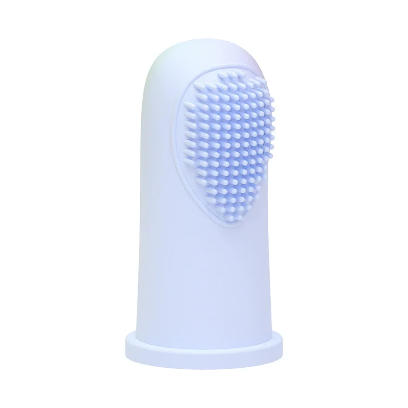 1 قطعة الحلوى الملونة لينة سيليكون الشعر فرشاة أسنان للحيوانات الأليفة غطاء للأصابع على شكل فرشاة تنظيف الأسنان للقطط الكلب منتج نظافة الحيوانات الأليفة #5