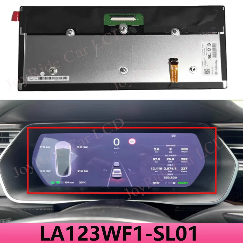 

12,3-дюймовый ЖК-дисплей LA123WF1-SL01 LA123WF SL01 LA123WF1(SL)(01) для приборной панели Tesla Model S X S2 2012-2021 годов выпуска