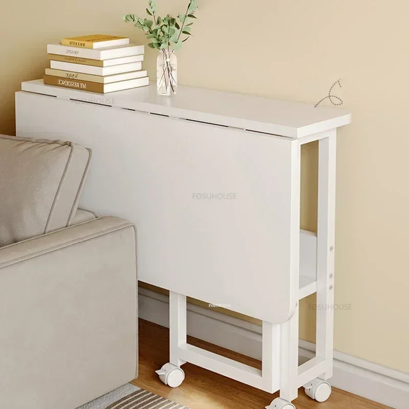 

Fold Computer Desks Movable Desk Bedroom Bedside Computer Table Home Dressing Table Modern Office Desk Furniture