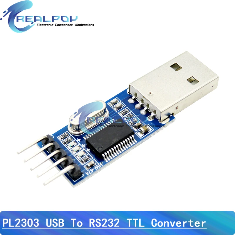 PL2303 konwerter USB na RS232 TTL moduł adaptera konwerter USB TTL moduł UART PL2303HX mikrokontroler STC maszyna do szczotkowania płytka