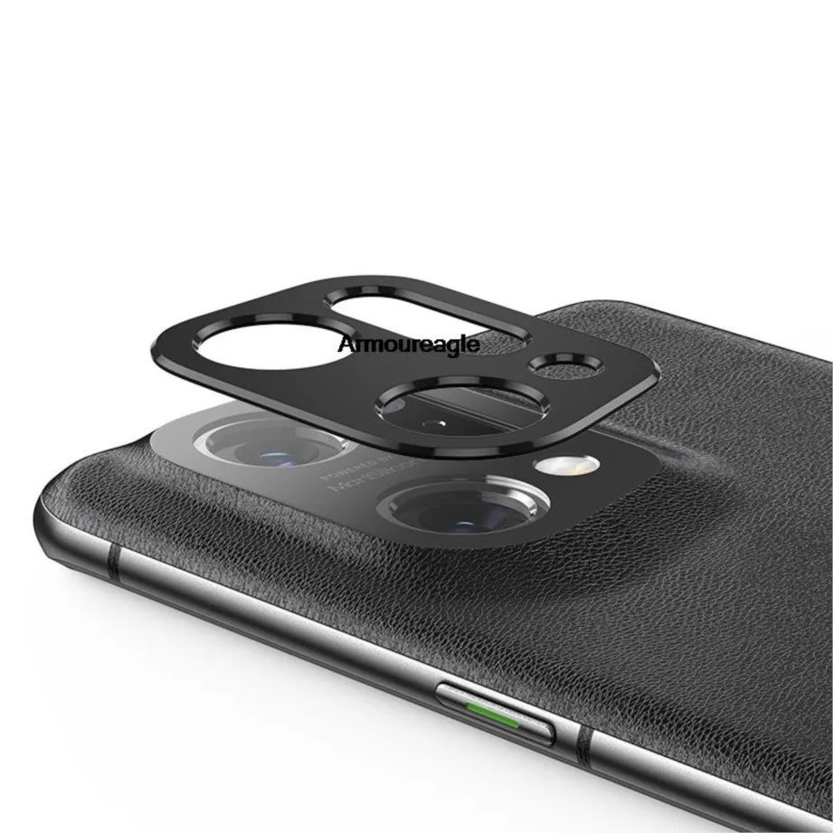 rear camera lens cover case guard on for oppo find x5 pro x5pro back aluminum alloy metal camera protector lens ring film